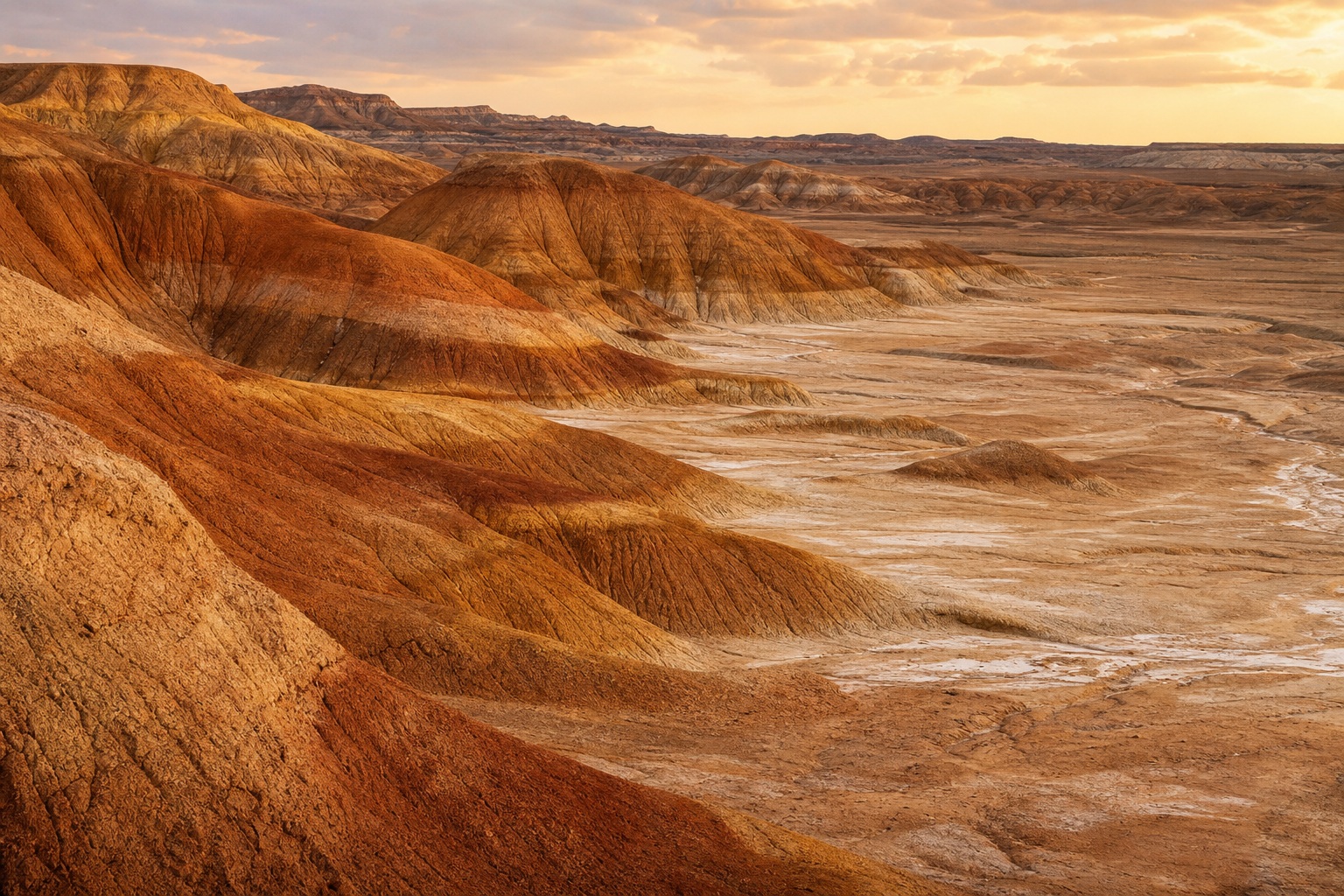 Preview for Desert Clay Landscape Background