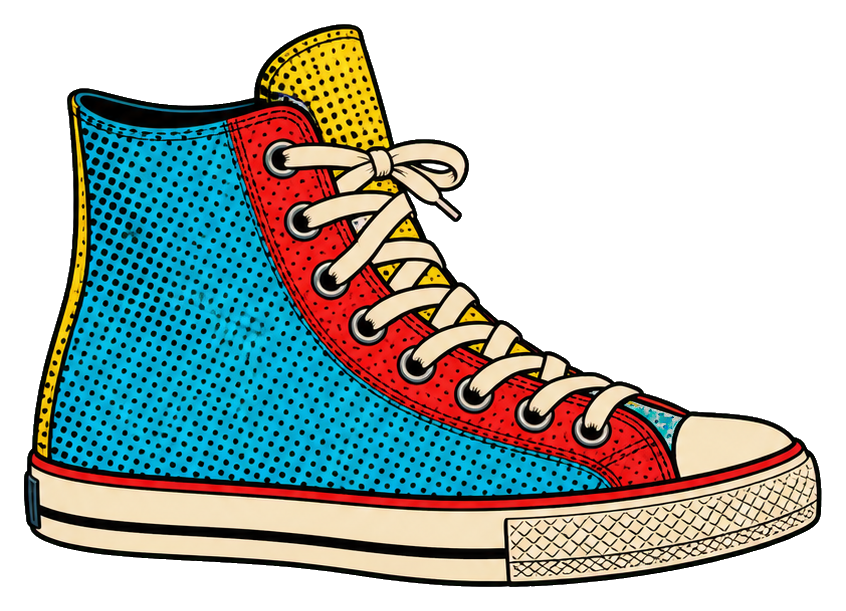 Preview for High Top Sneaker Sticker