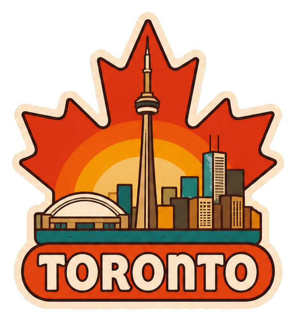 Preview for Toronto Maple Skyline Sticker