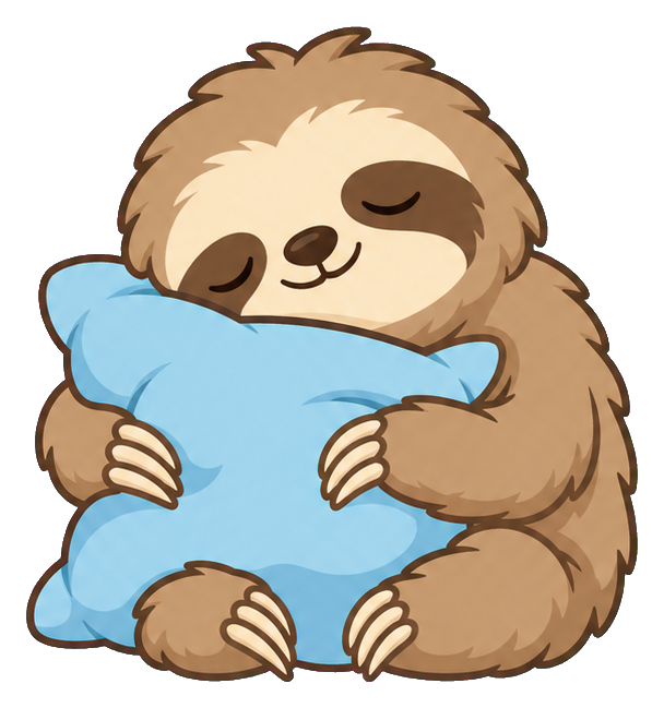 Preview for Sleepy Sloth Pillow Hug