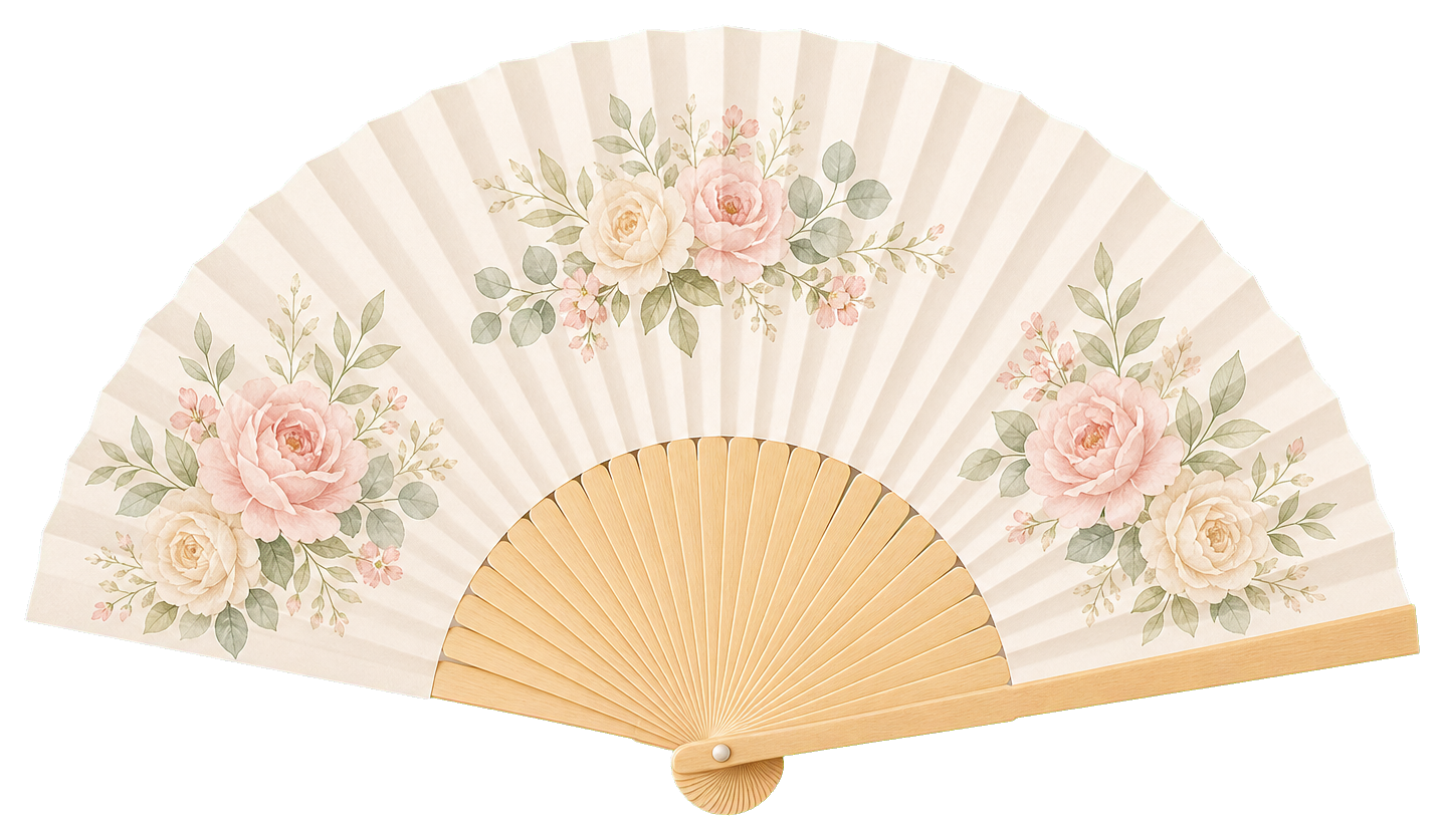Preview for Wedding Fan Sticker For Bridal Designs