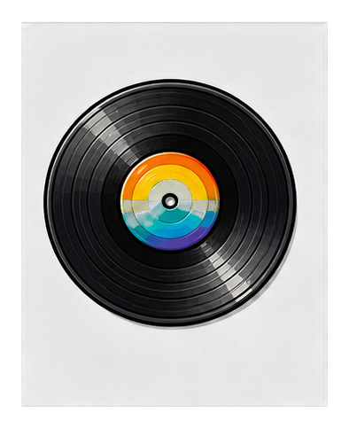 Preview for Vinyl Record Sticker Graphic