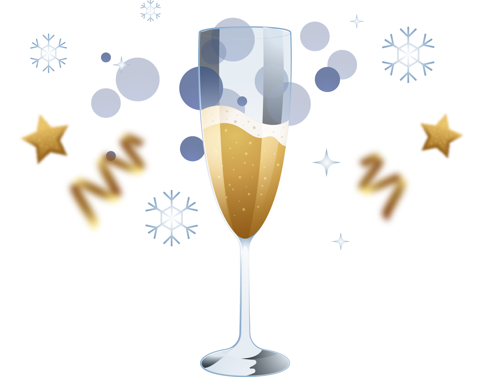 Preview for Champagne-celebration-template-new-year-sticker-9ebe1