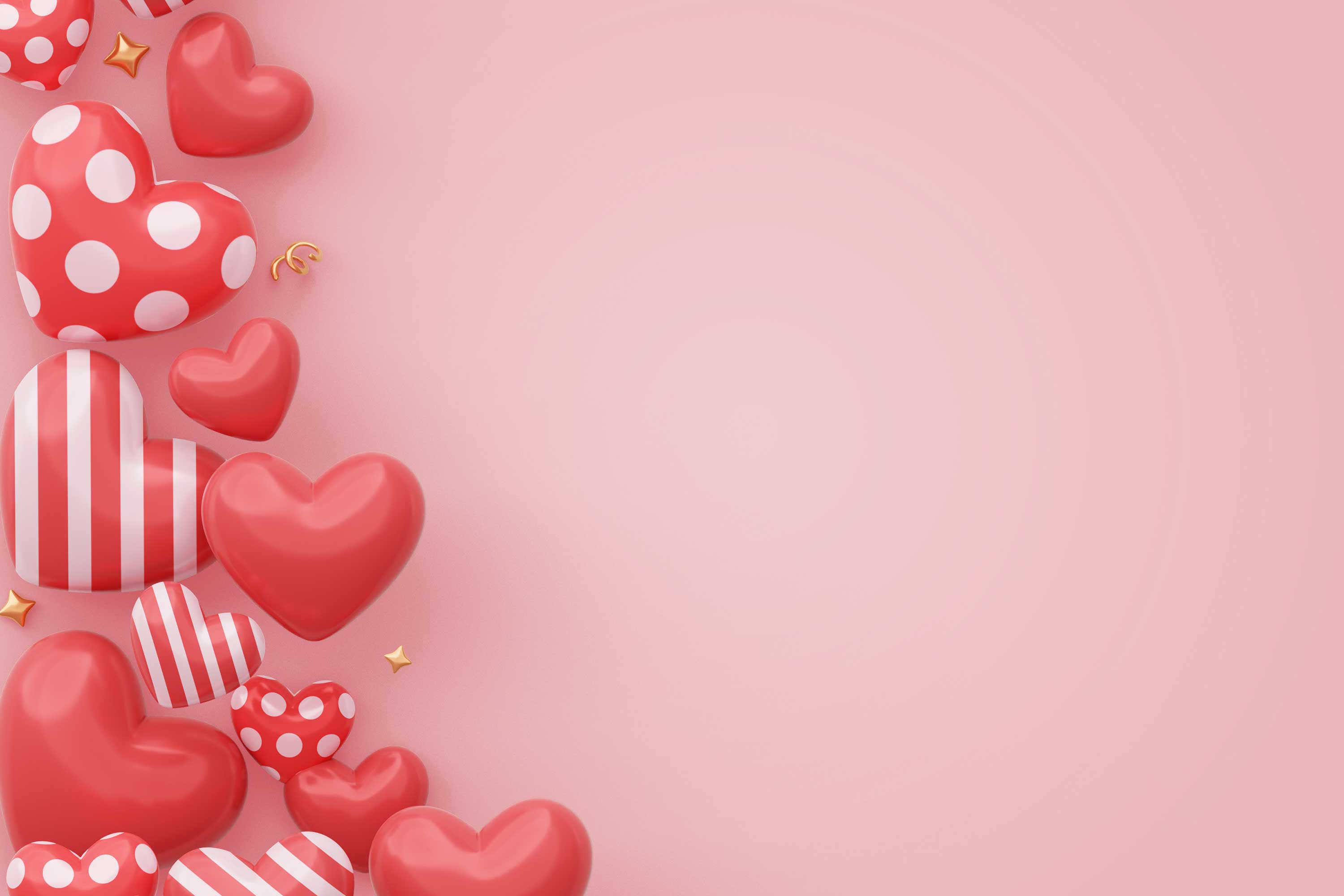 Preview for Valentines-day-heart-decorations-love-background-8e86d