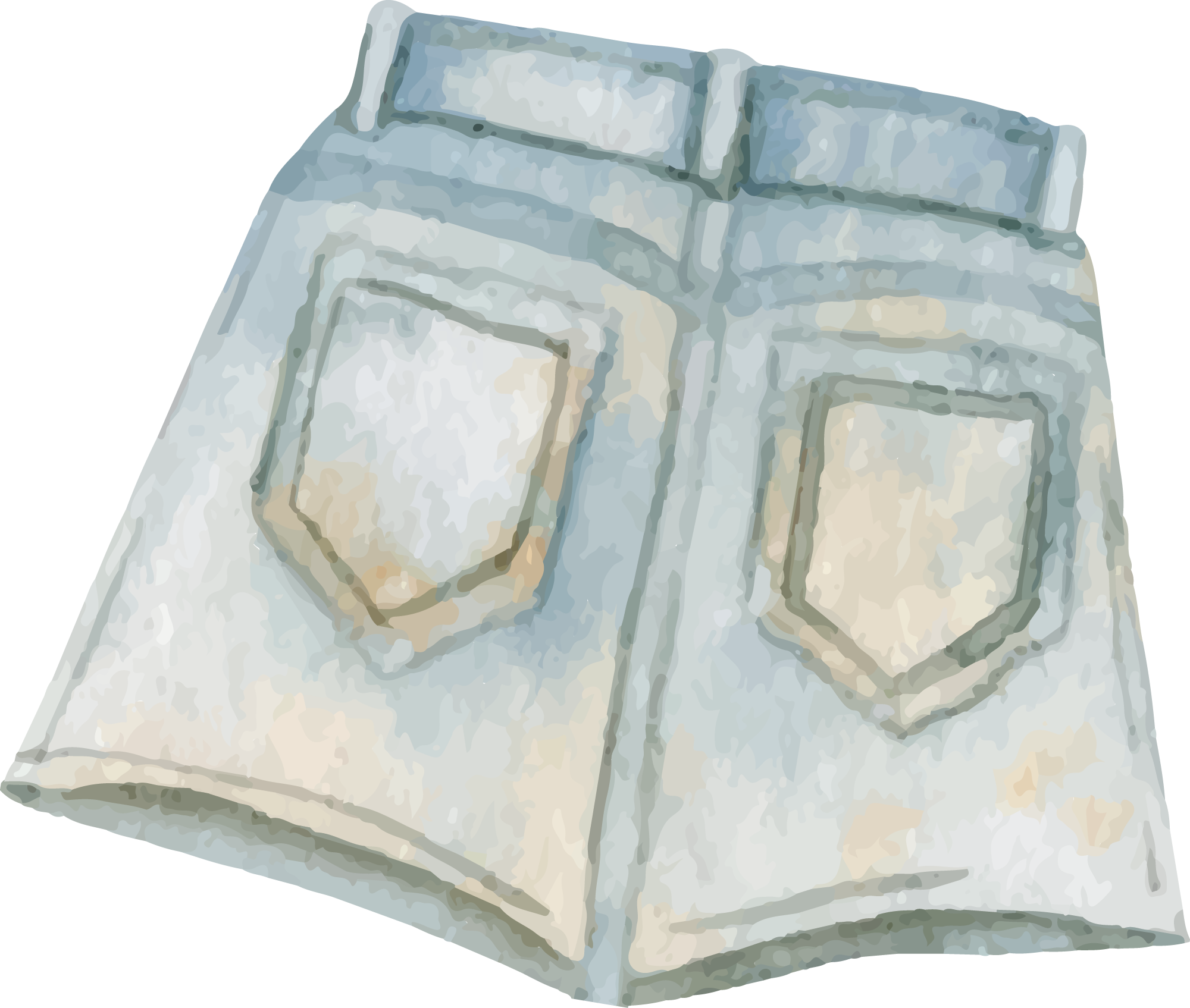 Preview for Watercolor-shorts-illustration-summer-watercolor-sticker-05de6