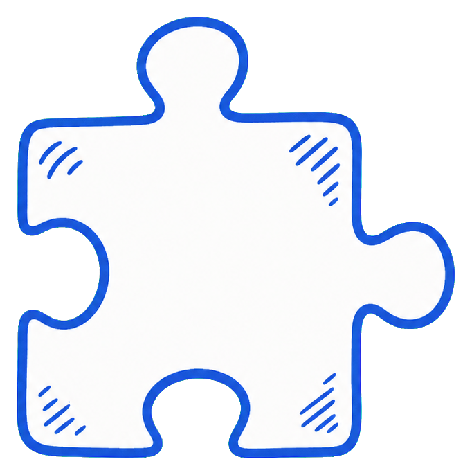Preview for Puzzle Piece Sticker Graphic