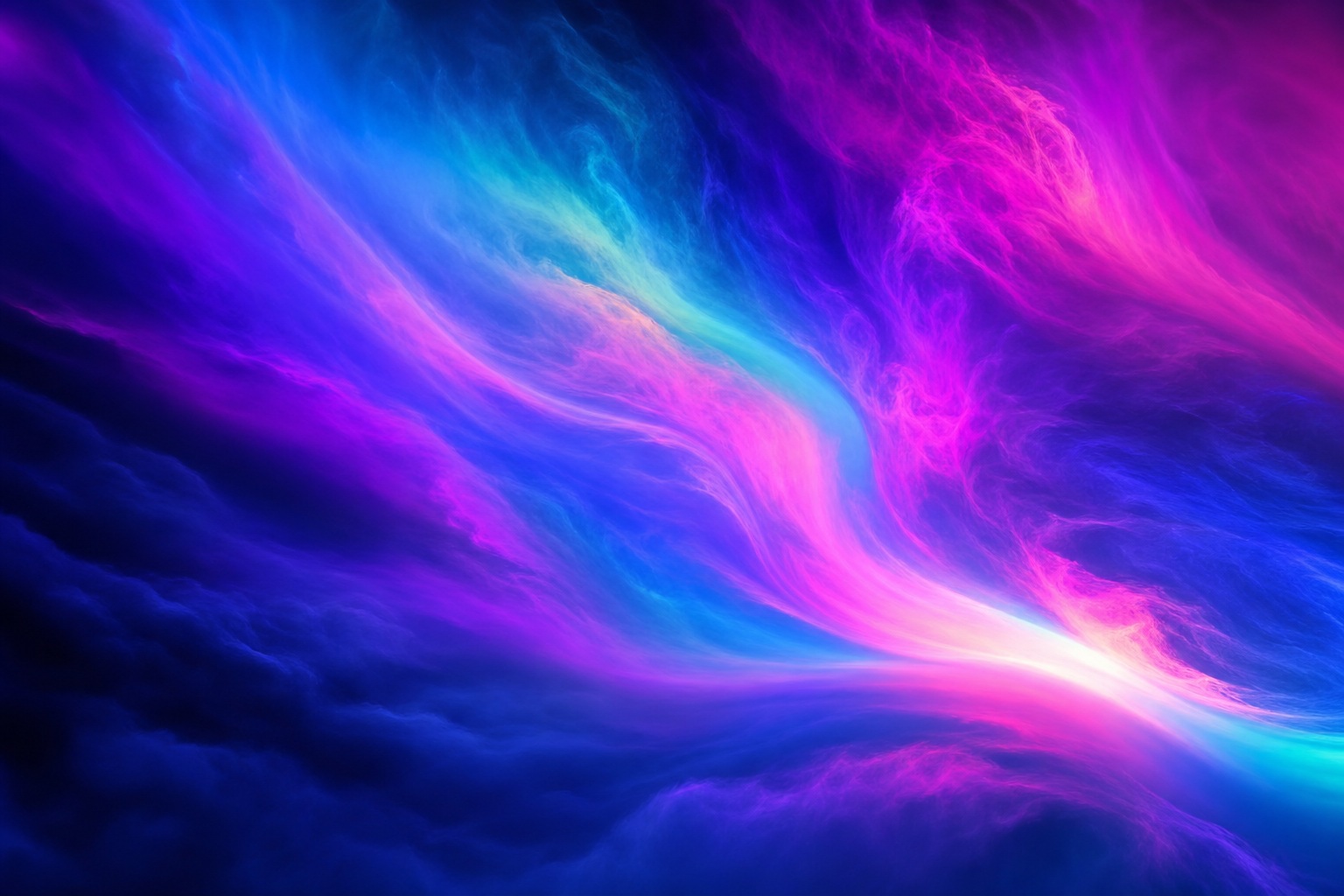 Preview for Neon Aurora Vapor Waves Background