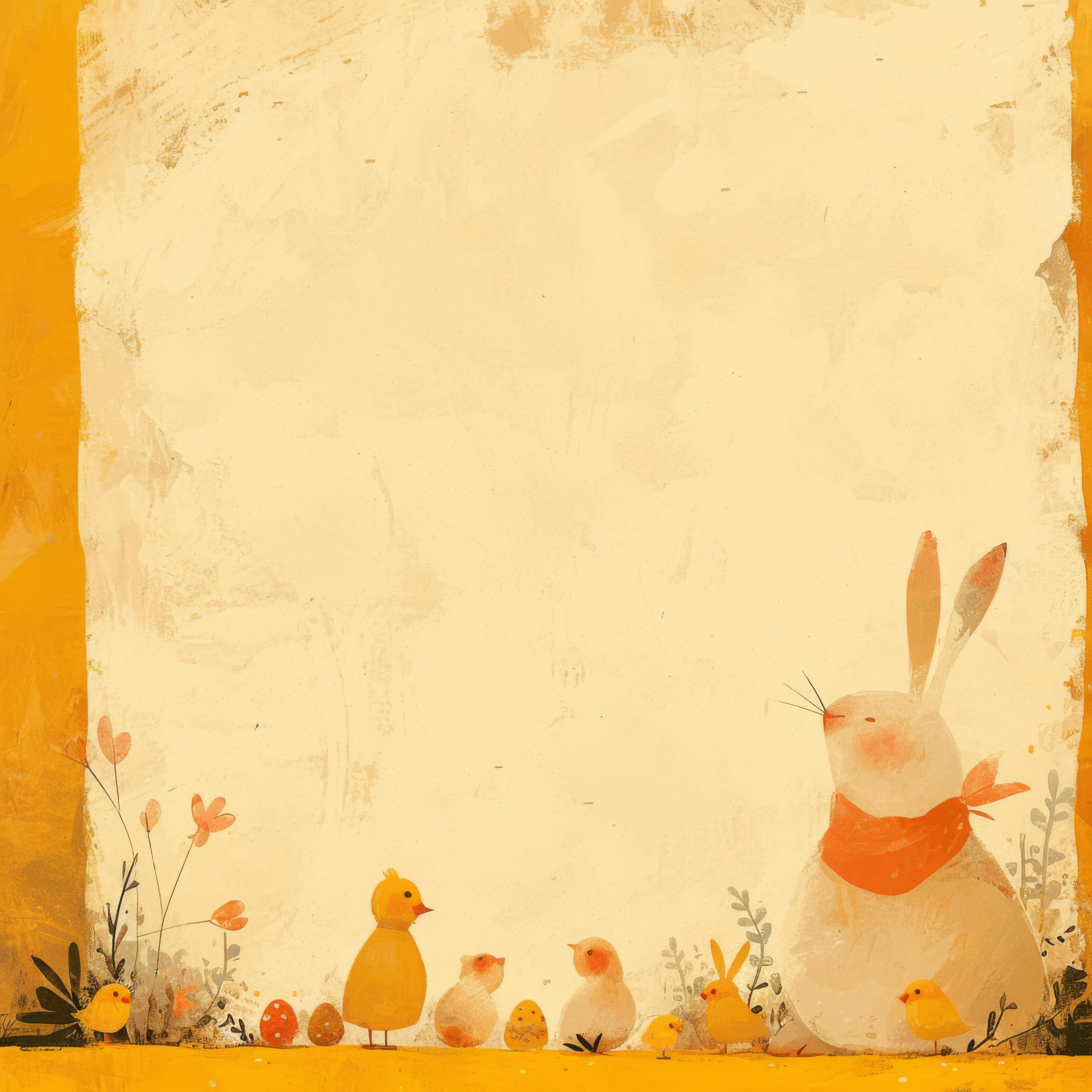 Preview for Easter-bunny-illustration-background-4135c