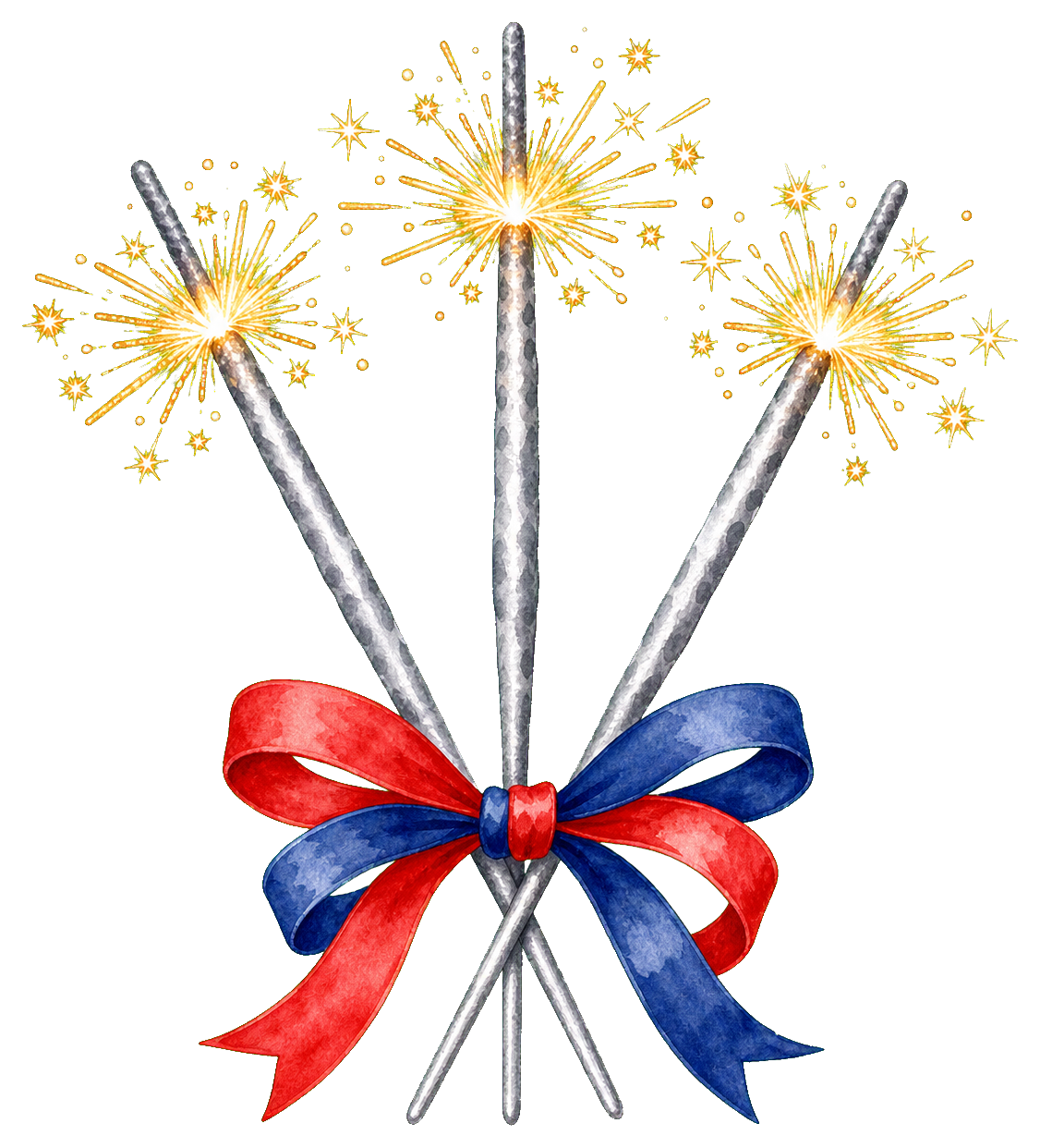 Preview for Sparkler Bundle Sticker For 4th Of July