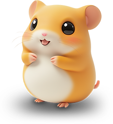 Preview for Cute-hamster-illustration-animal-sticker-b35cb