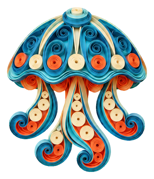Preview for Quilled Sea Creatures Jellyfish