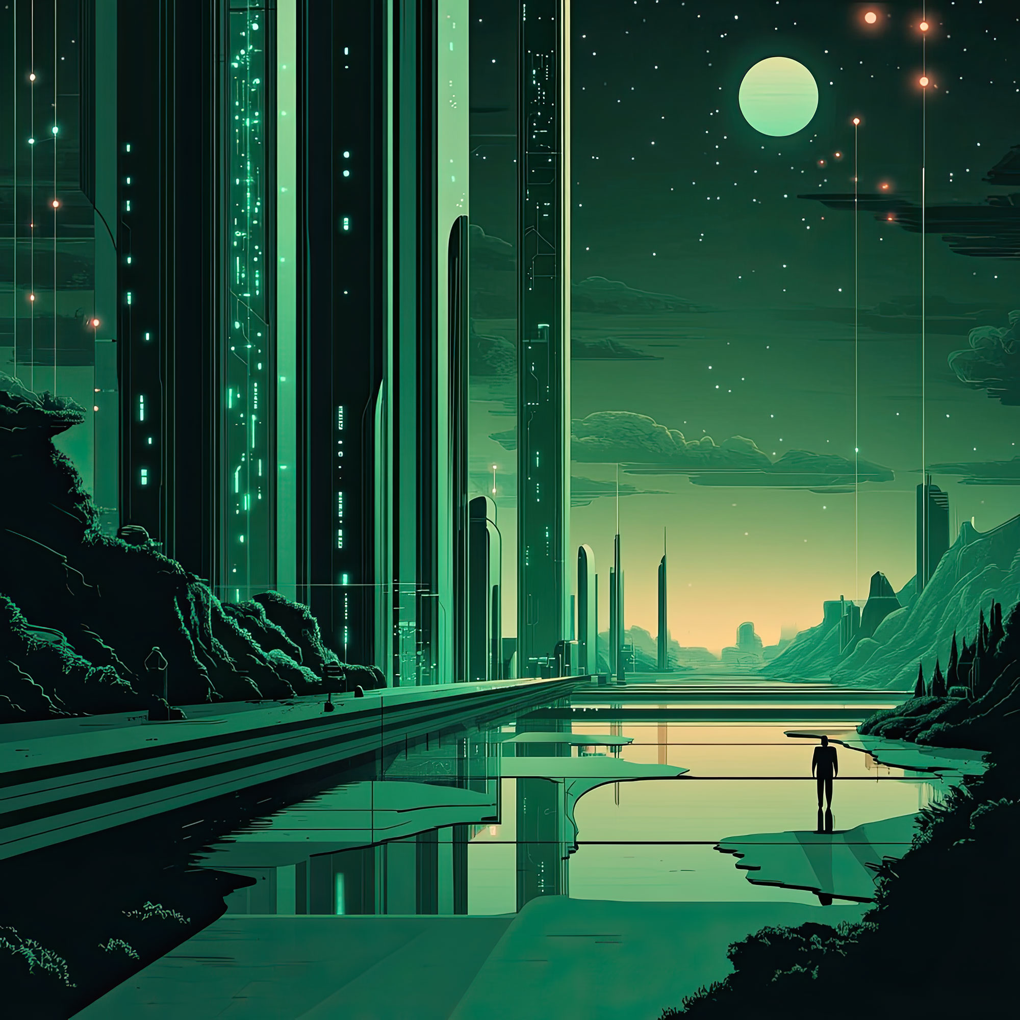 Preview for Futuristic-city-dusk-digital-art-sci-fi-backdrop-background-796c0