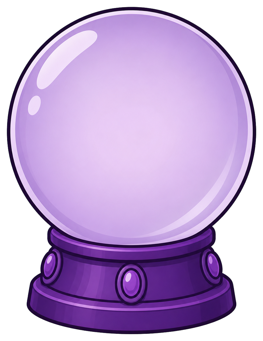 Preview for Halloween Crystal Ball Sticker