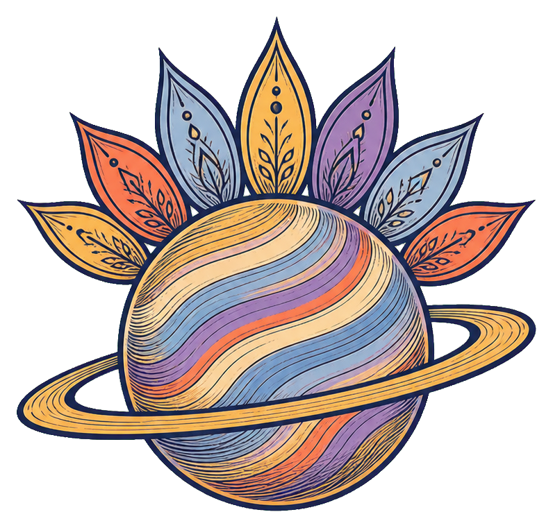 Preview for Planet Flower Ring Sticker
