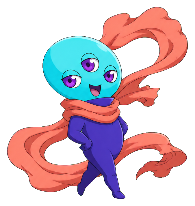 Preview for Anime Alien Creature Sticker