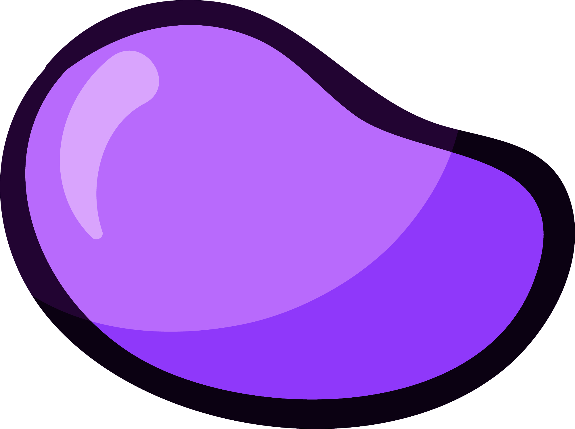 Preview for Purple-blob-icon-halloween-candy-sticker-18b46