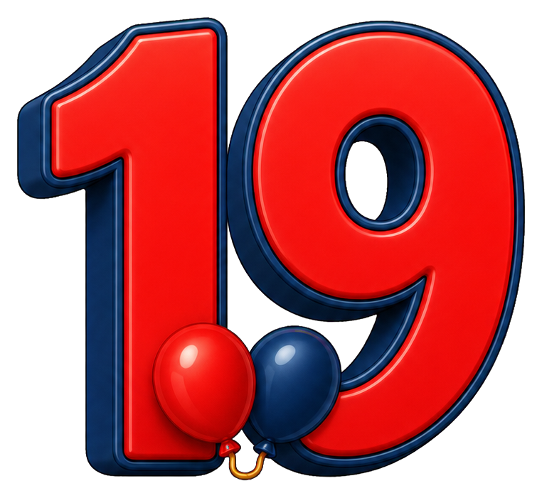 Preview for 19 Balloon Birthday Sticker