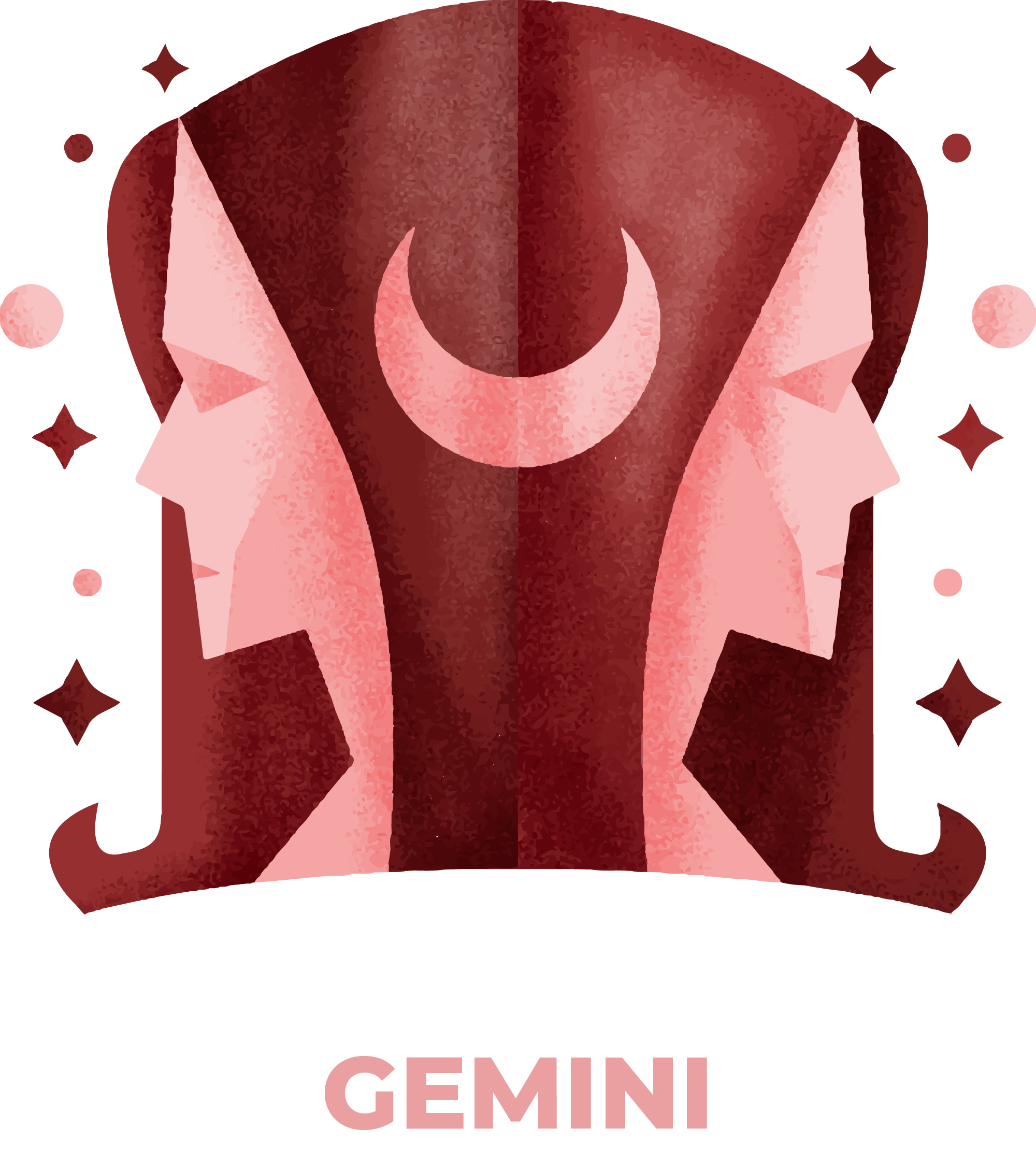 Preview for Gemini-zodiac-illustration-sticker-3621a
