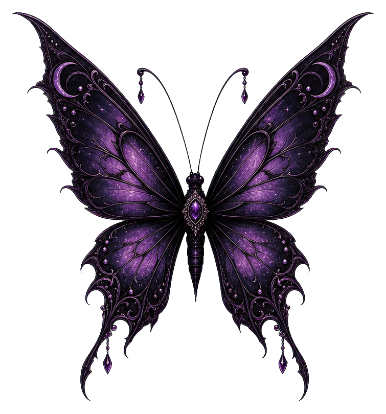 Preview for Dark Fairy Butterfly Sticker