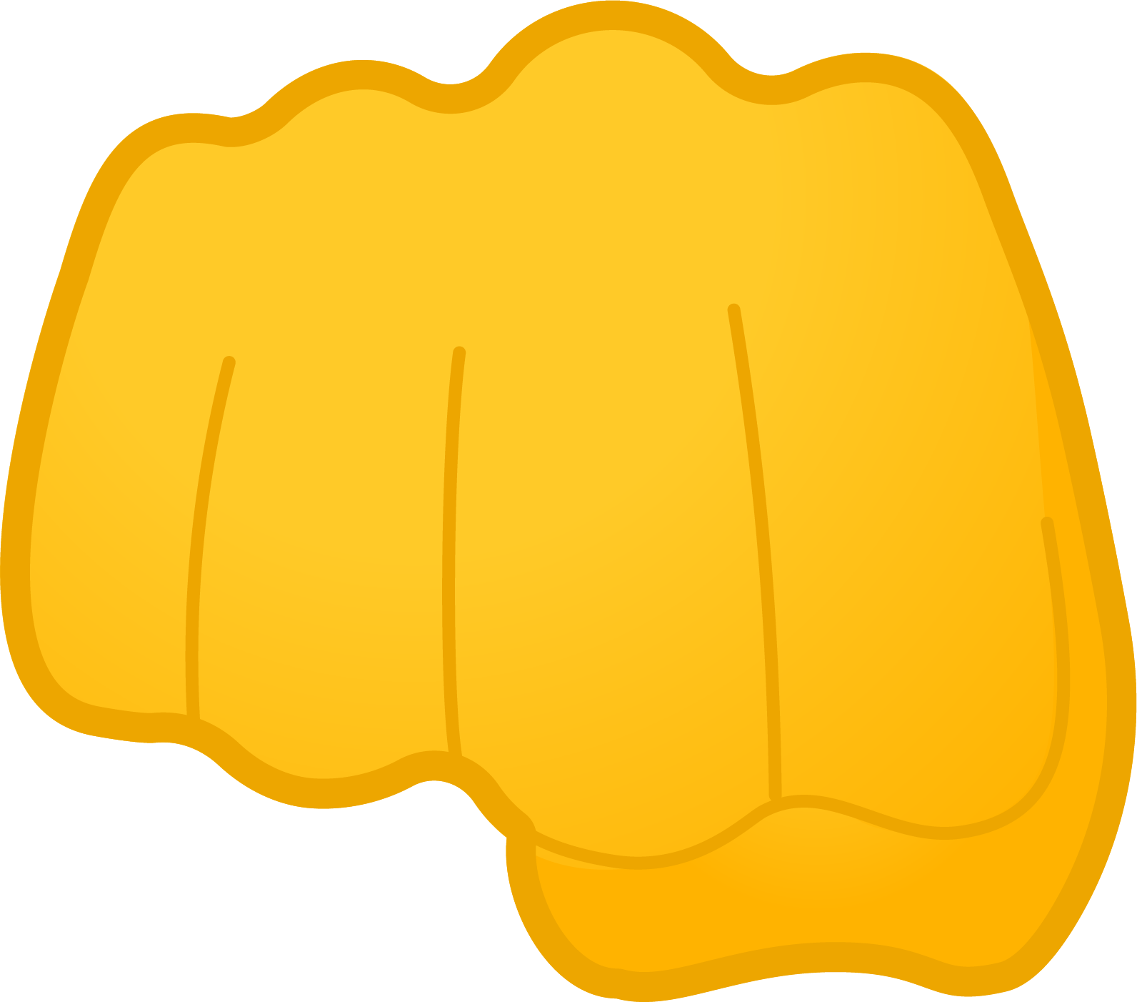Preview for Clenched-fist-icon-solidarity-emoji-hands-sticker-e805d