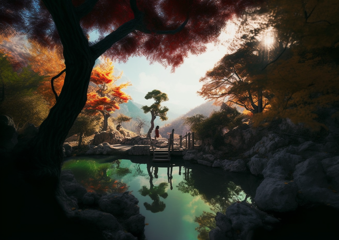 Preview for Serene-autumn-landscape-ai-images-background-d02a6