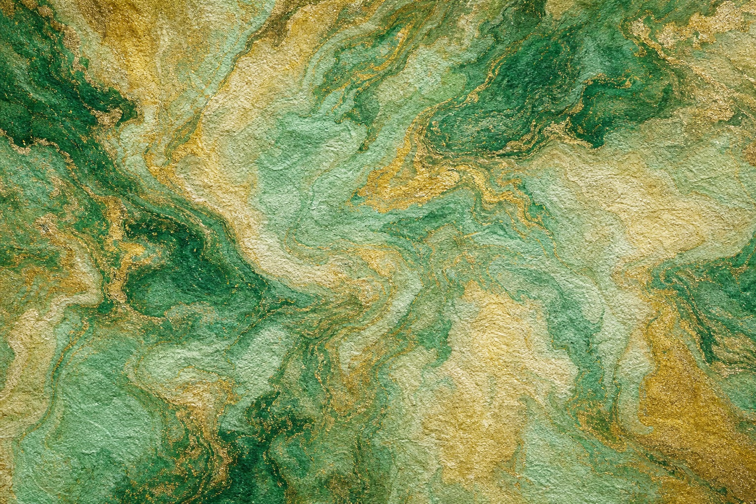 Preview for Emerald Gold Marbled Paper Background