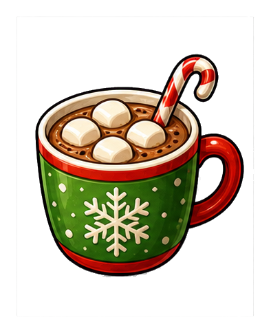 Preview for Cocoa Mug Christmas Sticker