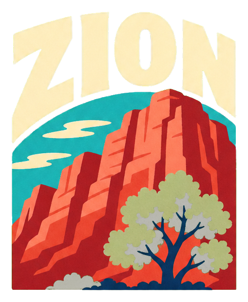 Preview for Zion Cliff Cottonwood Sticker