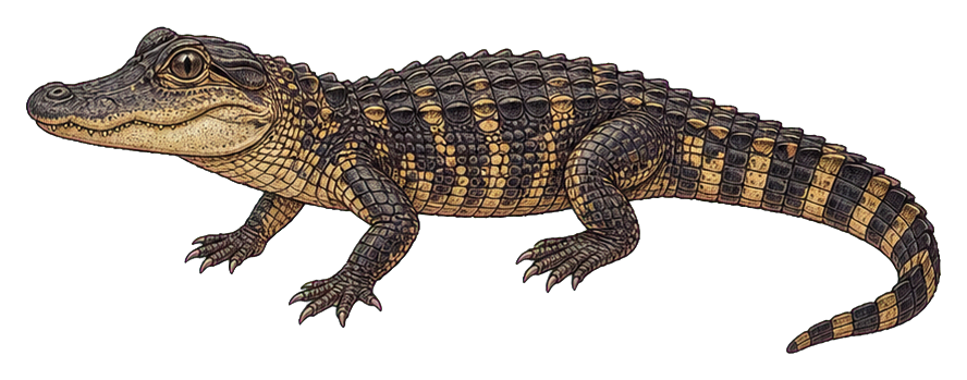 Preview for American Alligator Hatchling Sticker