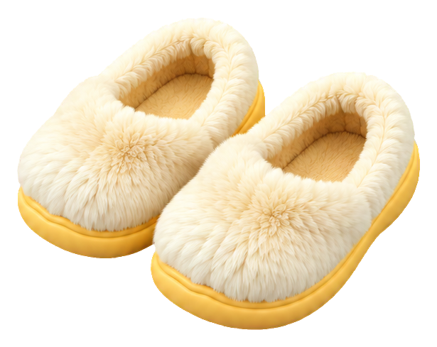 Preview for 3d Rainy Days Cozy Slippers