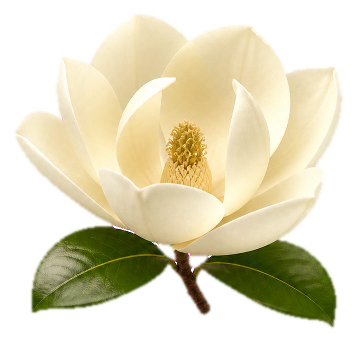 Preview for Cream Magnolia Sticker