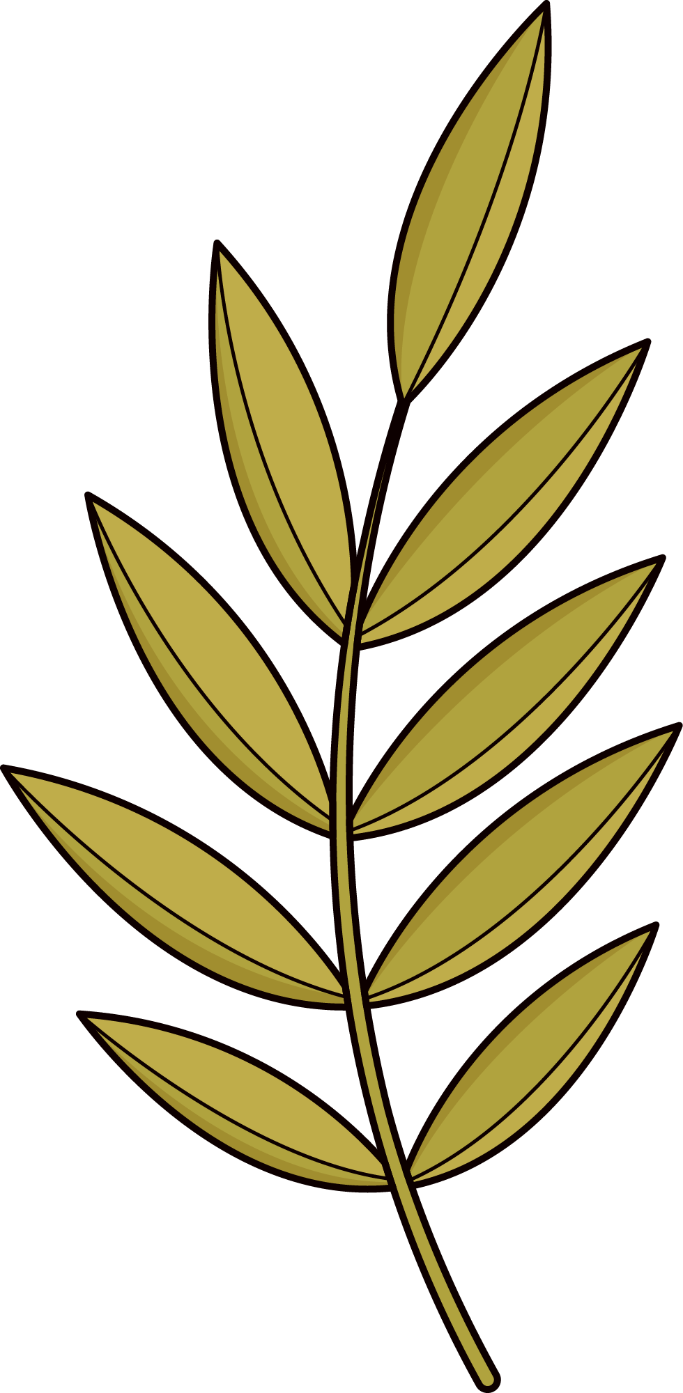 Preview for Golden-leaf-illustration-falll-sticker-20f8f