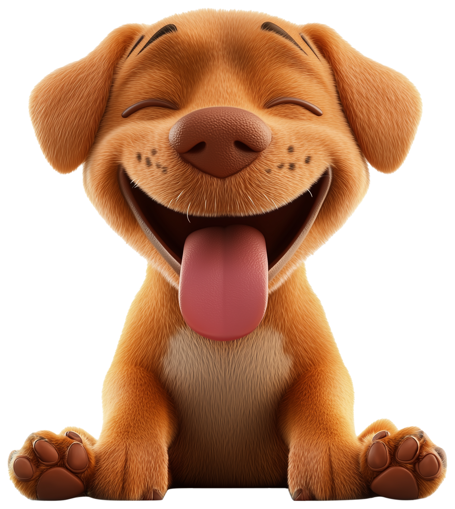 Preview for Cute Dog Emoji Sticker