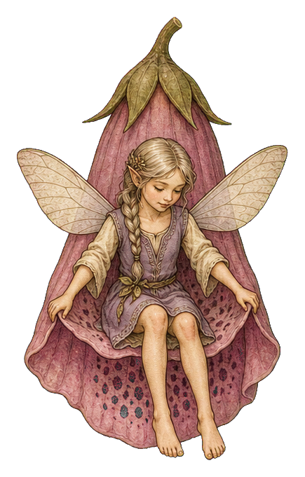 Preview for Foxglove Hideaway Fairy Sticker
