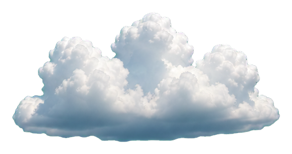 Preview for Sunlit Fair Weather Cumulus Sticker