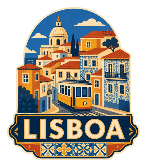 Preview for Lisboa Hill Sticker For Travel Designs