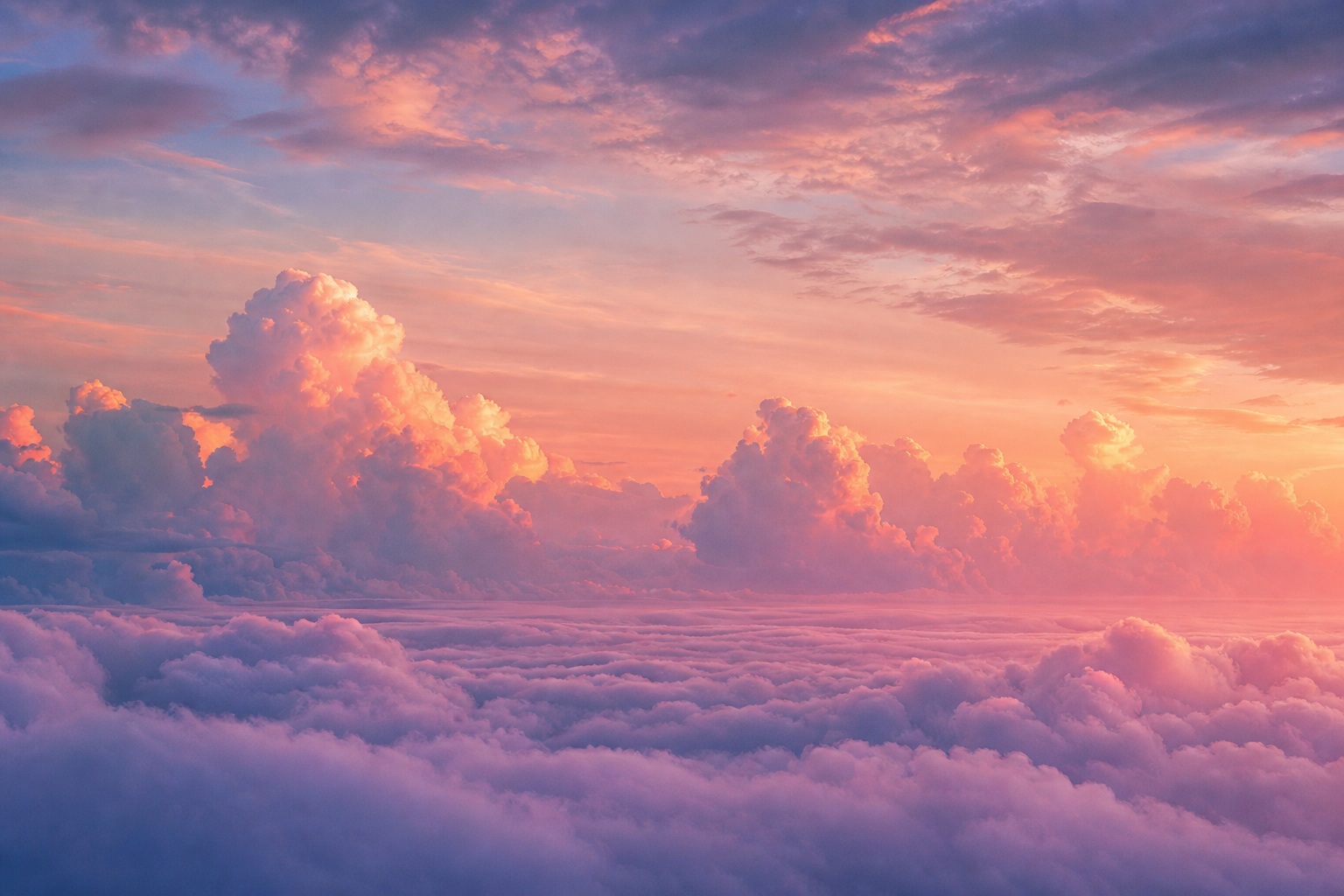 Preview for Pastel Cumulus Horizon Background