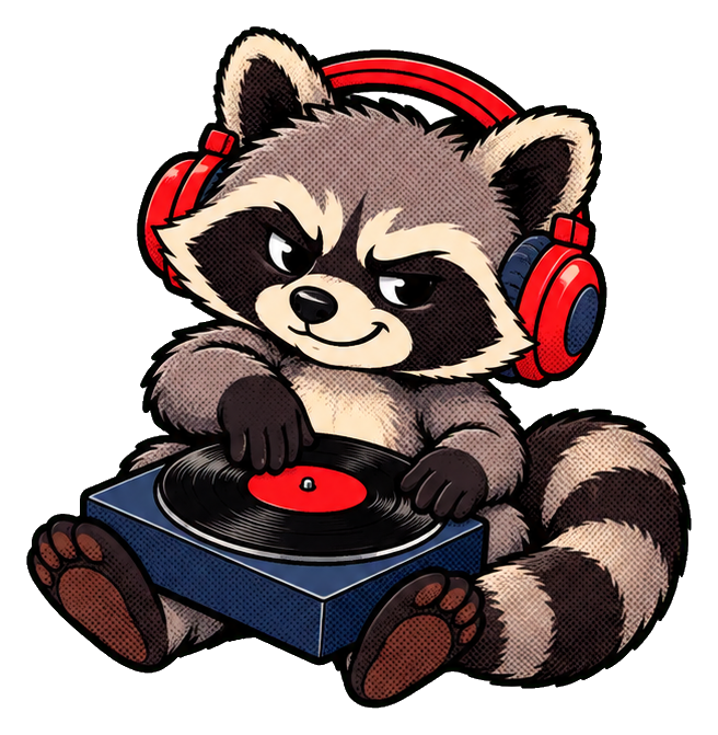 Preview for Dj Raccoon Spinning