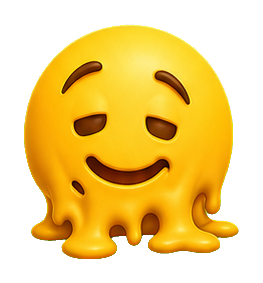 Preview for Melting Face Emoji Sticker