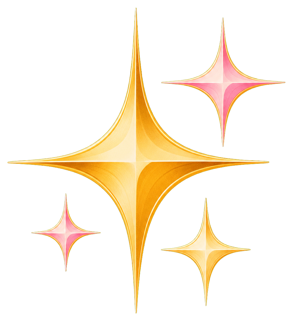 Preview for Four Point Twinkle Cluster Sticker