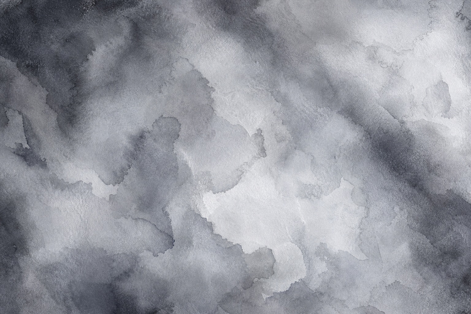 Preview for Gray Ink Wash Watercolor Background