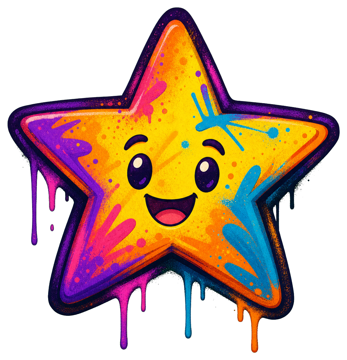 Preview for Graffiti Star Sticker