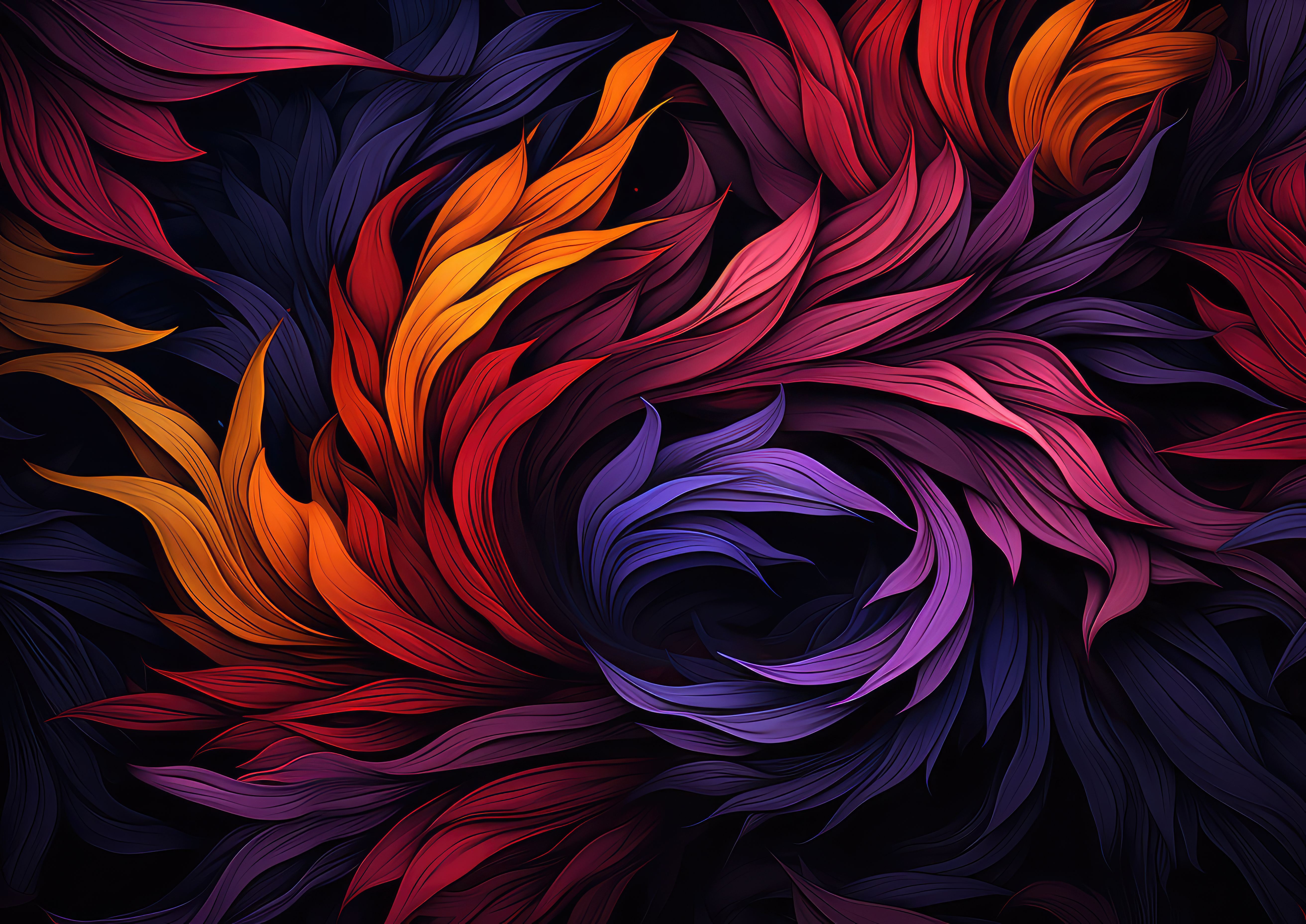 Preview for Vibrant-abstract-art-design-background-ce989