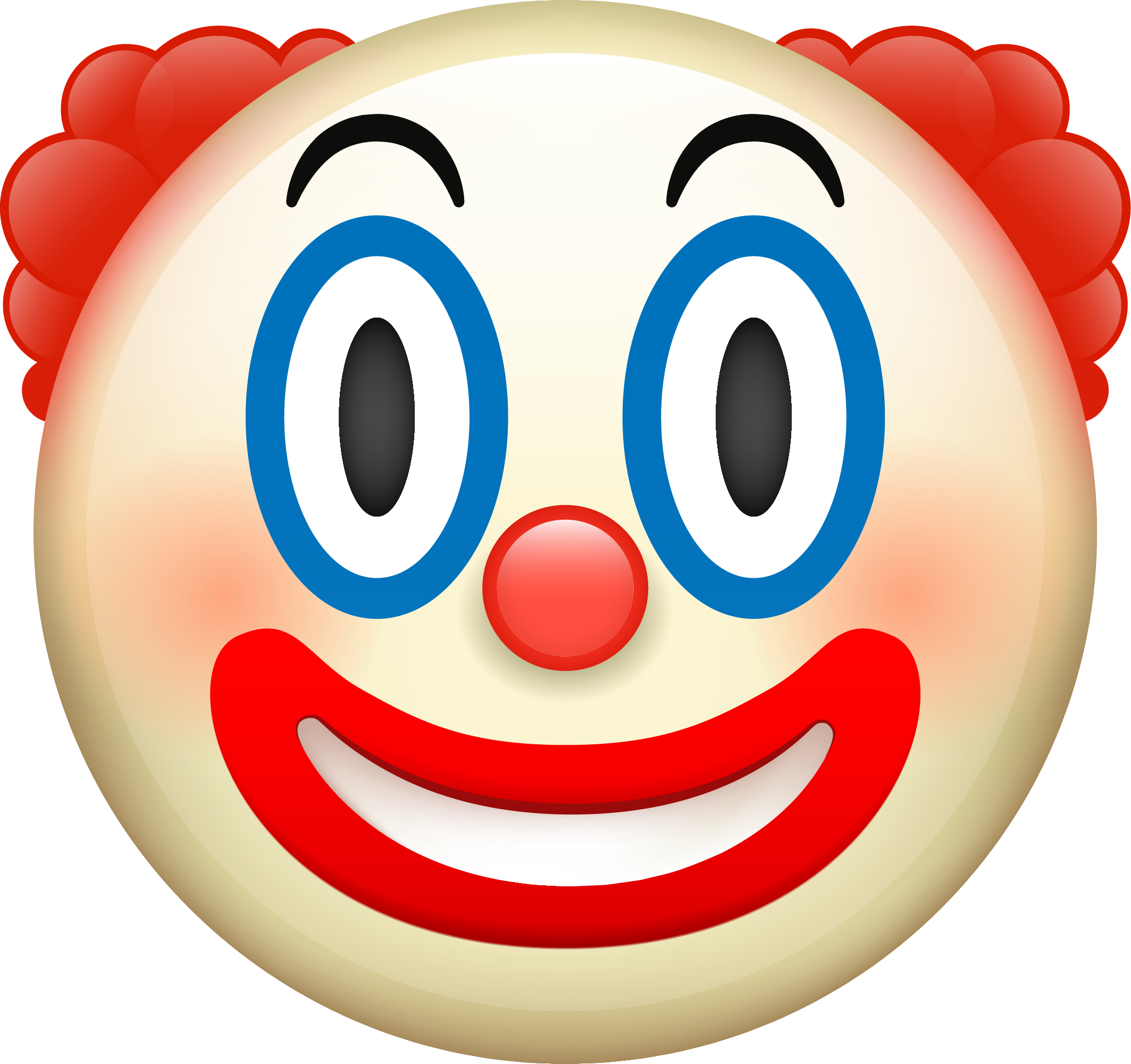 Preview for Clown-face-emoji-emoji-classic-sticker-561da