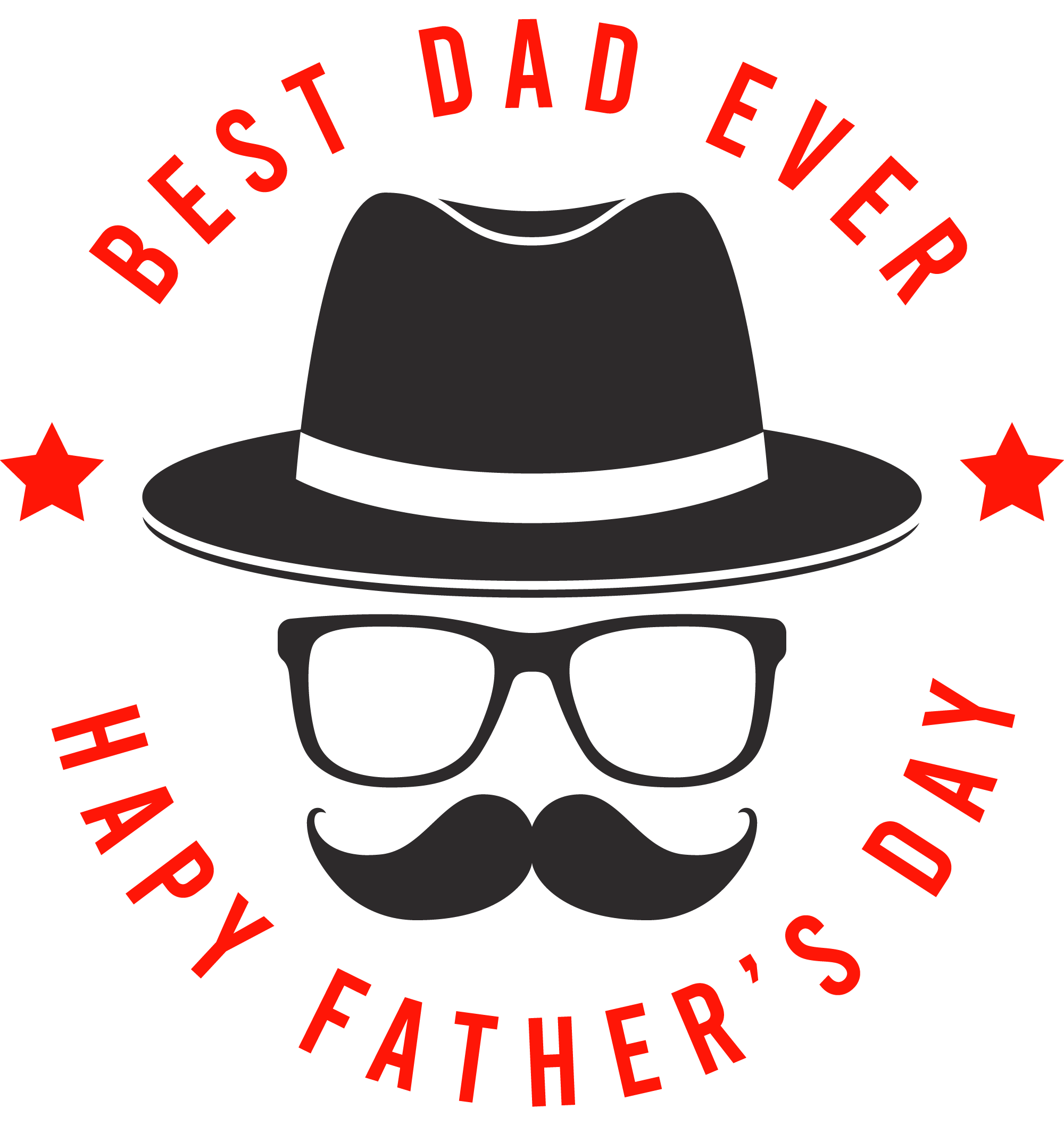 Preview for Fathers-day-best-dad-ever-graphic-sticker-fe9d2