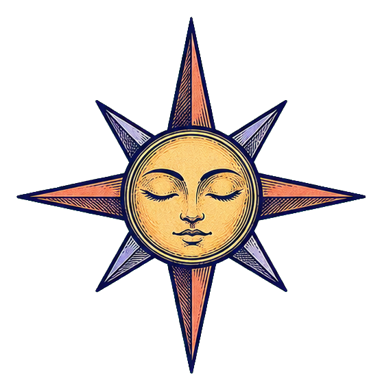 Preview for Sun Compass Face Sticker