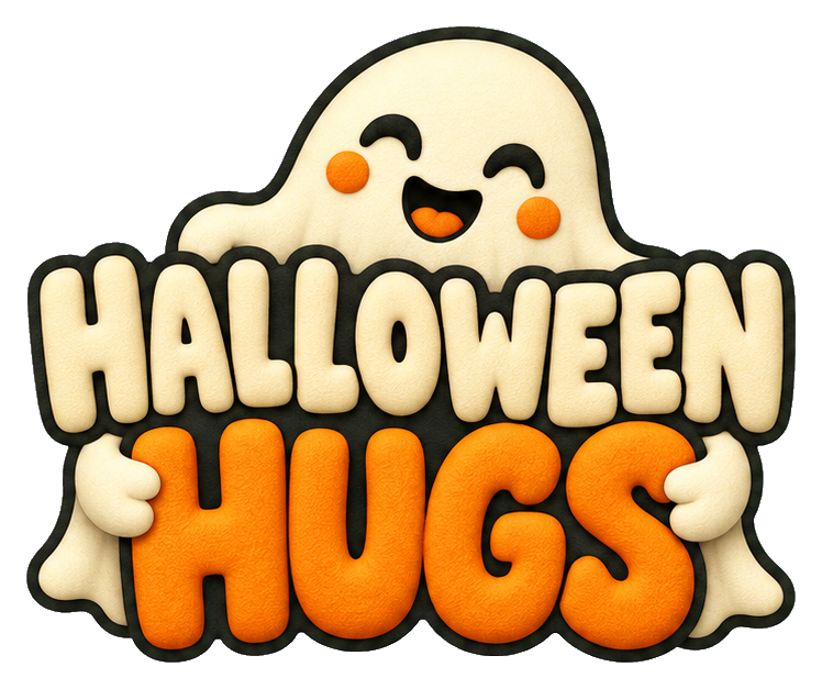 Preview for Halloween Hugs Cute Bubble Lettering