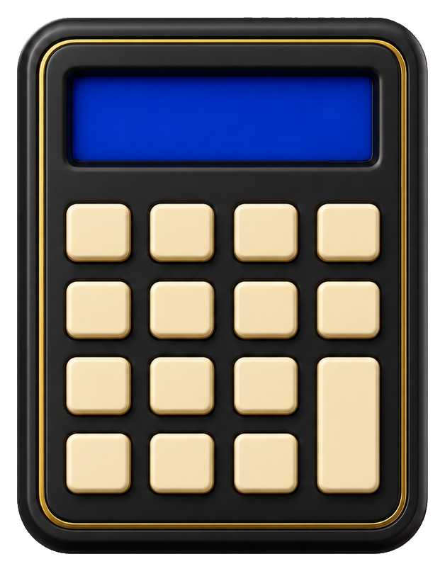Preview for School Calculator Sticker