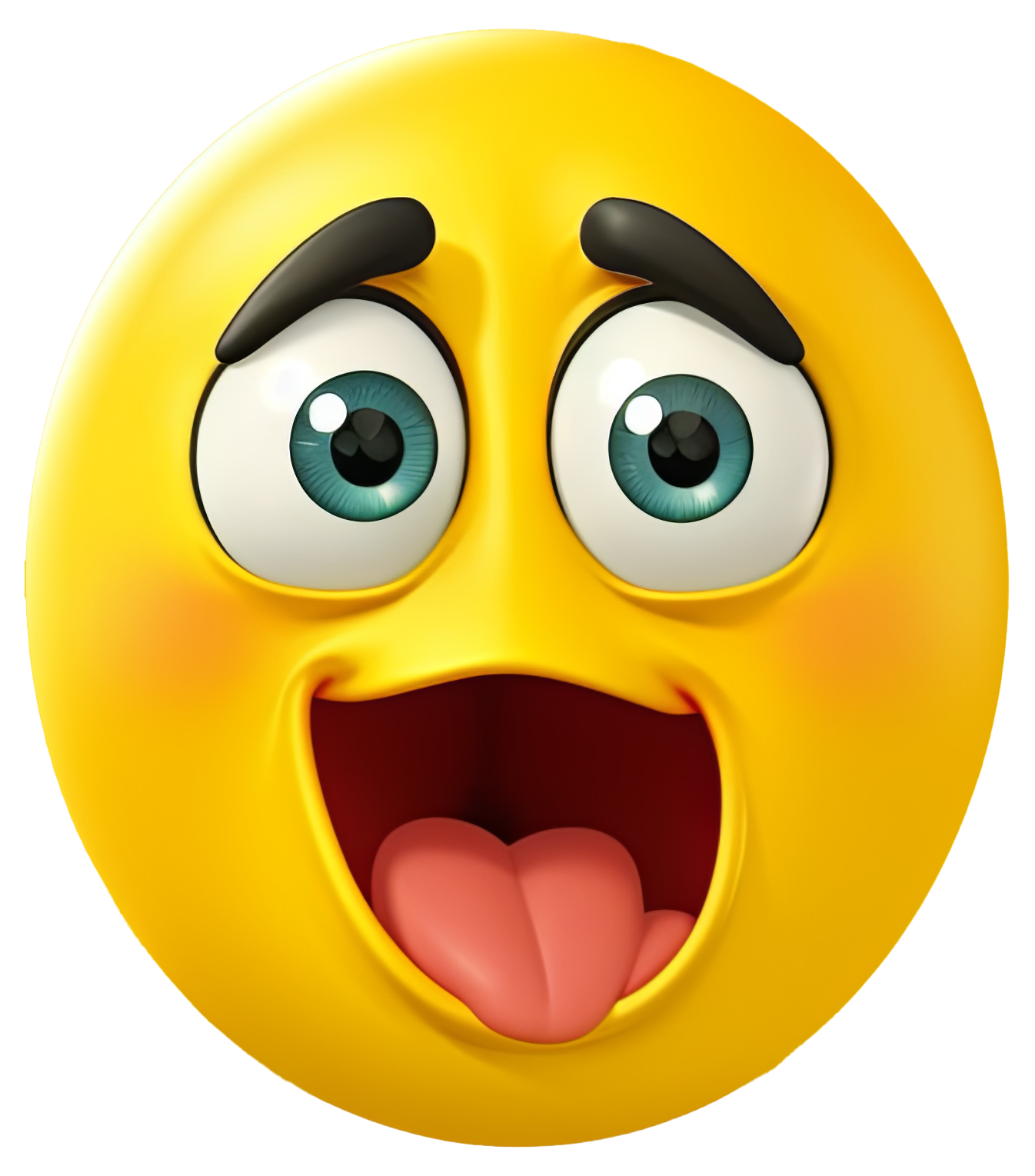 Preview for Surprised-yellow-emoji-3d-emoji-sticker-e511f