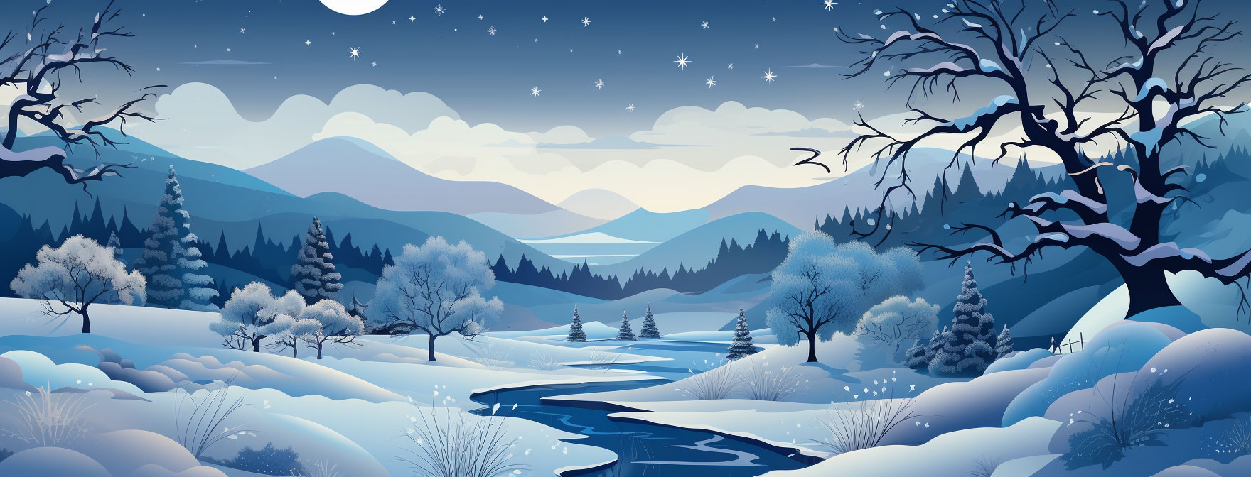 Preview for Winter-landscape-illustration-christmas-cover-background-f5b77